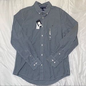 BNWT TOMMY HILFIGER CUSTOM FIT DRESS SHIRT